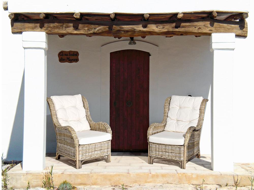 Poltroncina RELAX SABINE in rattan naturale con cuscini 0671132