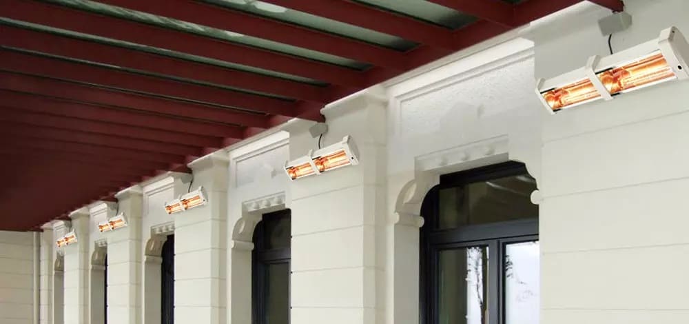 Riscaldatore a infrarossi Helios 9 - 2200 W (IPX5)