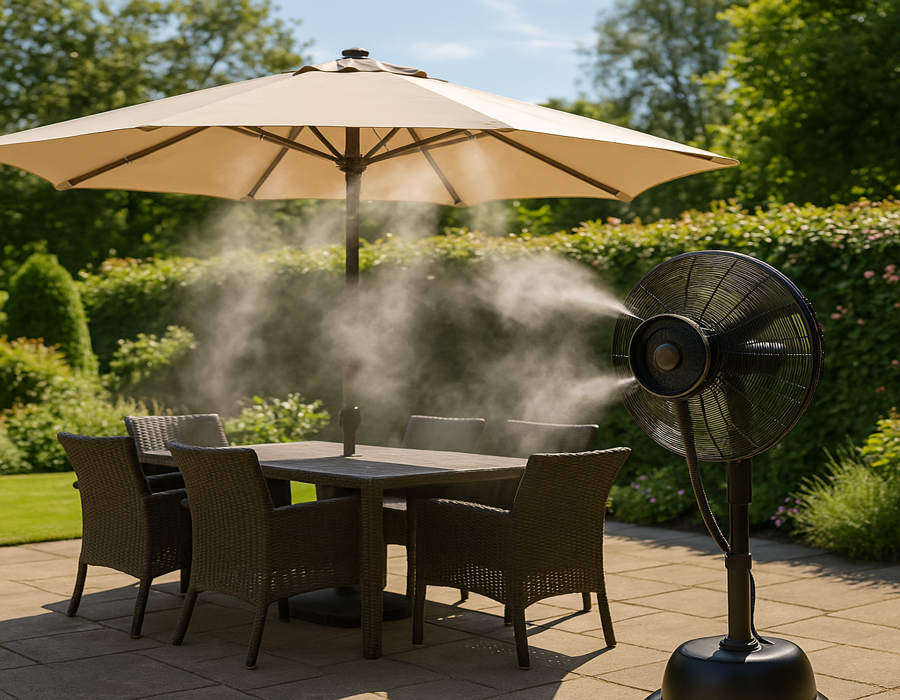 Raffrescamento del giardino