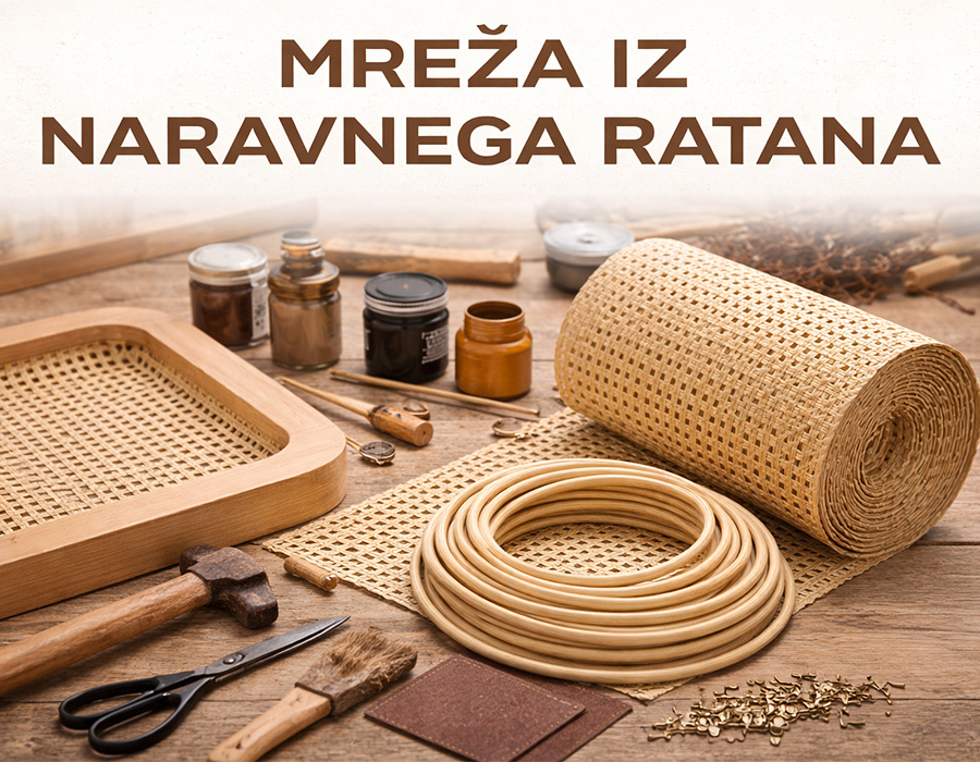 Paglia di Vienna in rattan naturale