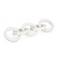 BIZZOTTO DECORAZIONE KANDY CATENA 5A MARMO BIANCO
