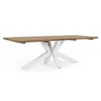 BIZZOTTO TAVOLO RAMSEY 240X100 BIANCO PM01