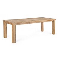 BIZZOTTO TAVOLO BOUNTY TEAK RICICLATO 240X100