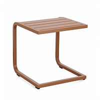 BIZZOTTO Tavolino da giardino TAYLOR 40X40 pecan