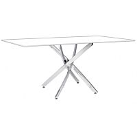 BIZZOTTO BASE TAVOLO GEORGE CROMO 160X90