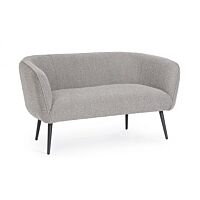 BIZZOTTO DIVANO 2P AVRIL GRIGIO BOUCLE'