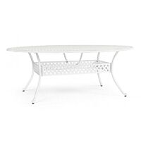 BIZZOTTO TAVOLO IVREA OV 200X150 BIANCO