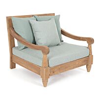 BIZZOTTO POLTRONA C-C BALI AQUA - FSC