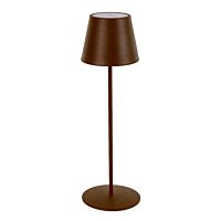 BIZZOTTO LAMPADA TAV. LED ETNA MARRONE H38