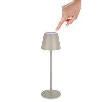 BIZZOTTO LAMPADA TAV. LED ETNA TORTORA H38