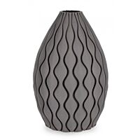 BIZZOTTO VASO KYLO GRIGIO H28