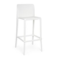 BIZZOTTO sgabello bar CHLORIS bianco