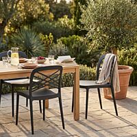 Sedia da giardino HARMONIE – antracite