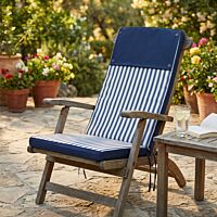 CUSCINO REAL ALTO RIGA BLU