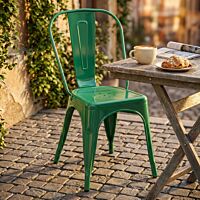 Sedia da giardino LOLA verde
