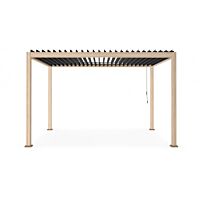 BIZZOTTO PERGOLA OCEAN 3X4 NATURAL-ANTRACITE