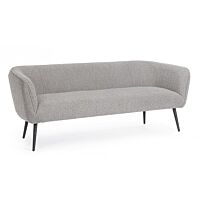 BIZZOTTO DIVANO 3P AVRIL GRIGIO BOUCLE'