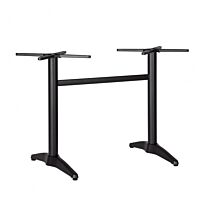 BIZZOTTO Base tavolo doppia DIANA alluminio H72 – robusta ed elegante