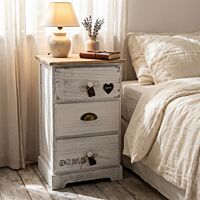 Cassettiera in legno ANDER con 3 cassetti