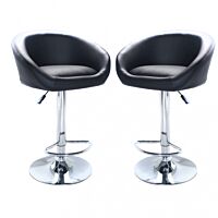 Sgabello da bar MIKE in colore nero HF807122-NERO