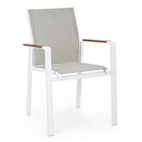 BIZZOTTO SEDIA C-BR KUBIK BIANCO SJ60 - 0663241