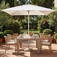 Ombrellone NICE bianco 2 x 3 OM806081