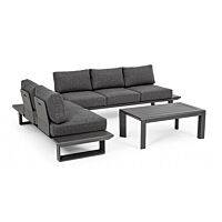 BIZZOTTO SET SALOTTO ANG.C-C KONNOR ANTRACITECX23