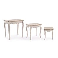 BIZZOTTO SET3 TAVOLINO CLARISSE