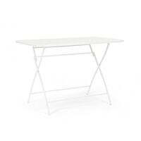 BIZZOTTO TAVOLO PIEGH YVONNE RETT 110X70 BIANCO