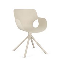BIZZOTTO sedia LENNON beige con braccioli