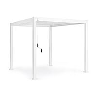 BIZZOTTO PERGOLA OCEAN 3X3 BIANCO