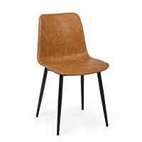 BIZZOTTO SEDIA KYRA PU CUOIO VINTAGE