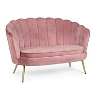 BIZZOTTO DIVANO 2P GILIOLA ROSA ANTIK