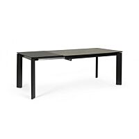 BIZZOTTO TAV ALL BRIVA GRIGIO-NERO 140-200X90