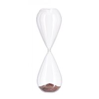 BIZZOTTO CLESSIDRA KRONOS TRASPAREN-MARRONE H38,3