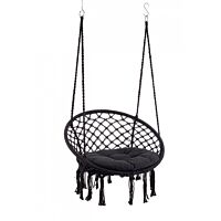 BIZZOTTO Amaca sospesa JAVIER nera D80X130H