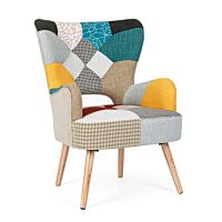 BIZZOTTO GALATEA QUEEN poltrona imbottita multicolor