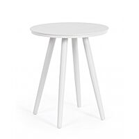 BIZZOTTO TAVOLINO SPACE D40 BIANCO QS20