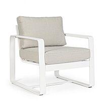 BIZZOTTO POLTRONA C-C MERRIGAN BIANCO YK11