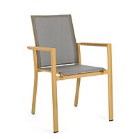 BIZZOTTO SEDIA C-BR KONNOR SENAPE