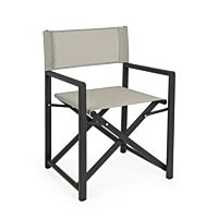 BIZZOTTO SEDIA REGISTA TAYLOR GRIGIO SCURO/BONE