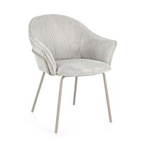 BIZZOTTO SEDIA C-BR CASSIDY WARM/GRIGIO CHIARO