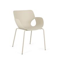 BIZZOTTO sedia con braccioli LENNOX beige