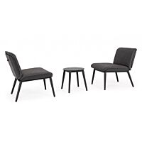 BIZZOTTO SET3 SALOTTO C-C ISABELA ANTRACITE WG21