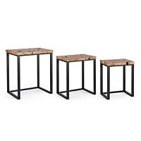 BIZZOTTO SET3 TAVOLINO ELWOOD