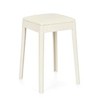 BIZZOTTO sgabello SCOOBY bianco – impilabile