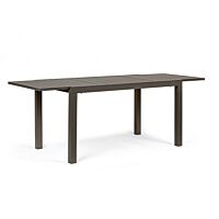 BIZZOTTO Tavolo da giardino allungabile HILDE 140-210X77 Caffè YK14