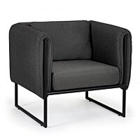 BIZZOTTO POLTRONA C-C PIXEL ANTRACITE