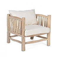 BIZZOTTO POLTRONA C-C SAHEL NATURALE