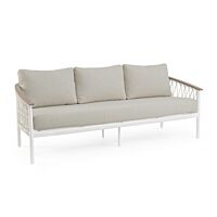 BIZZOTTO divano da giardino FENIX vapor YK15 con cuscini